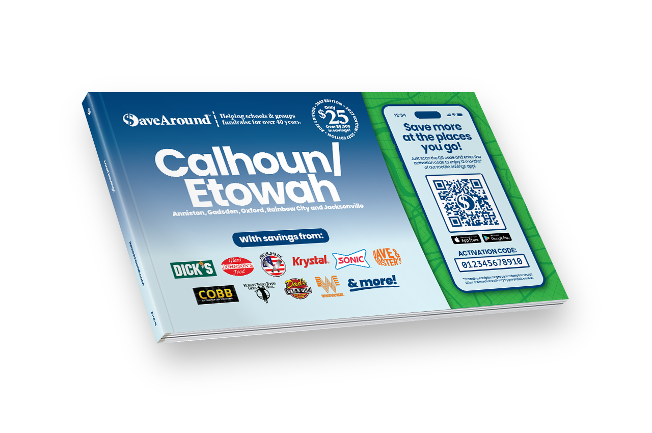 2027 Calhoun / Etowah SaveAround® Coupon Book