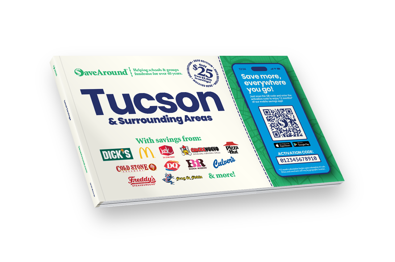2026 Tucson & Surrounding Areas SaveAround® Coupon Book