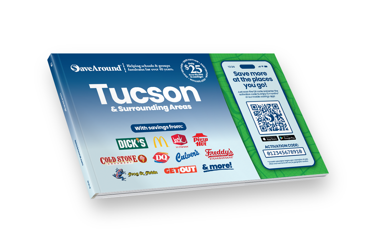 2027 Tucson & Surrounding Areas SaveAround® Coupon Book