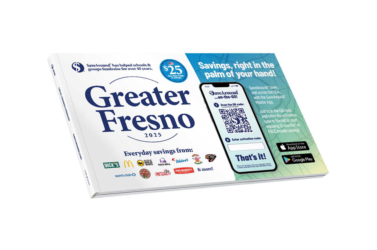 2025 Greater Fresno SaveAround® Coupon Book