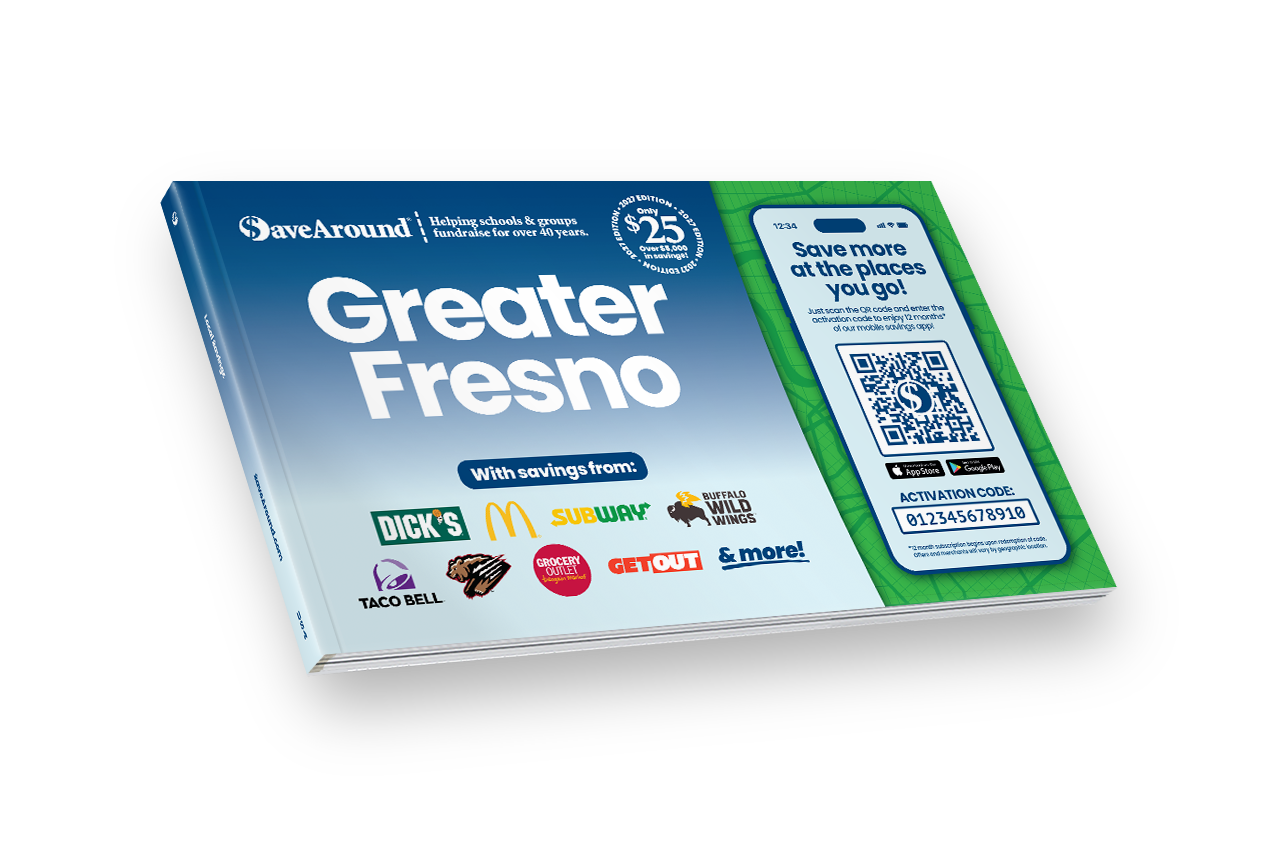 2027 Greater Fresno SaveAround® Coupon Book