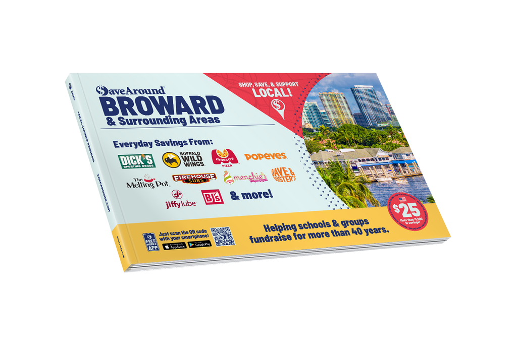 2024 Broward & Surrounding Areas SaveAround® Coupon Book