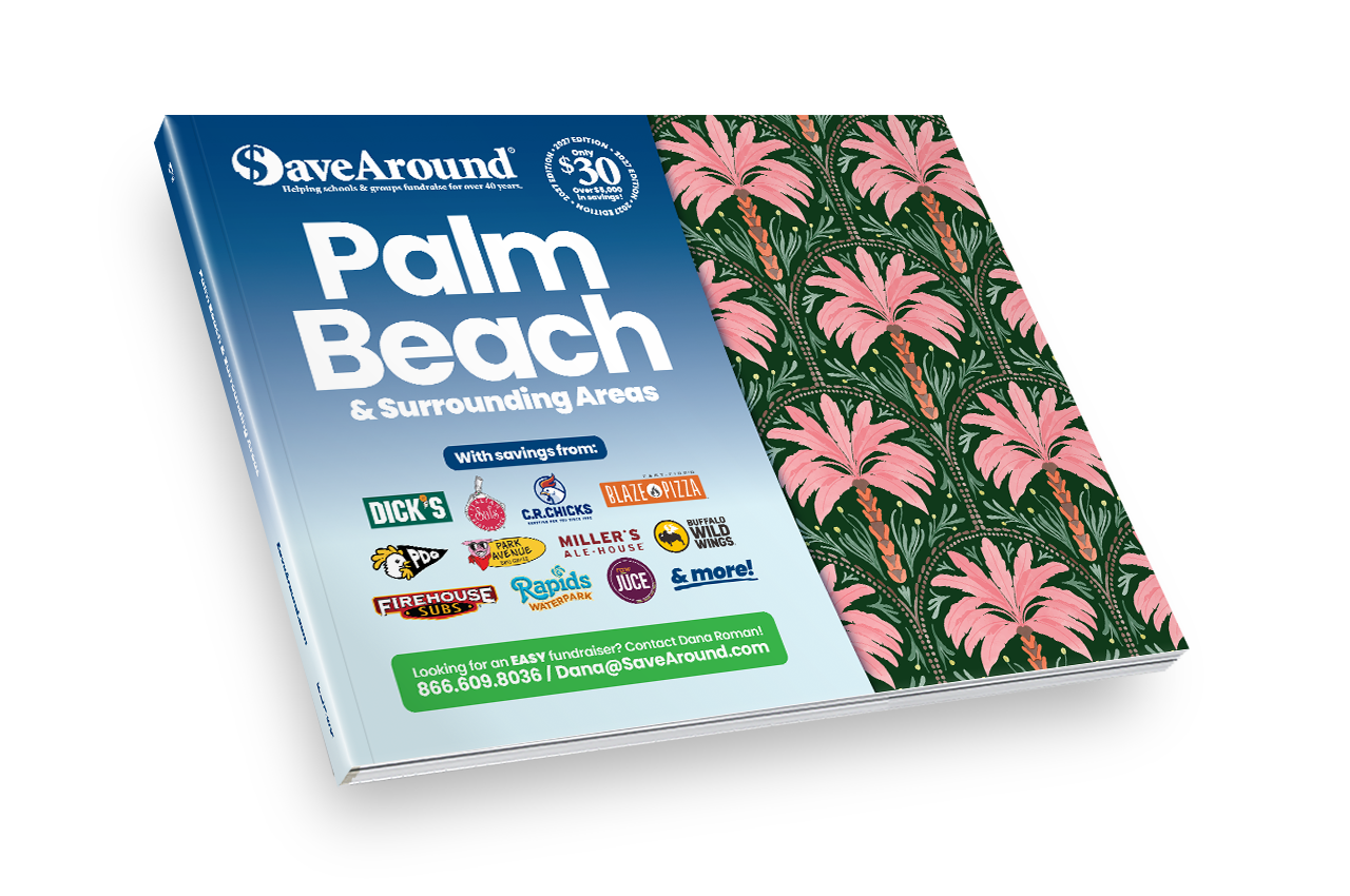 2027 Palm Beach & Surrounding Areas SaveAround® Coupon Book