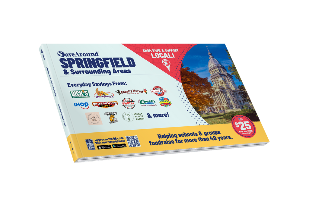2024 Springfield, IL & Surrounding Areas SaveAround® Coupon Book