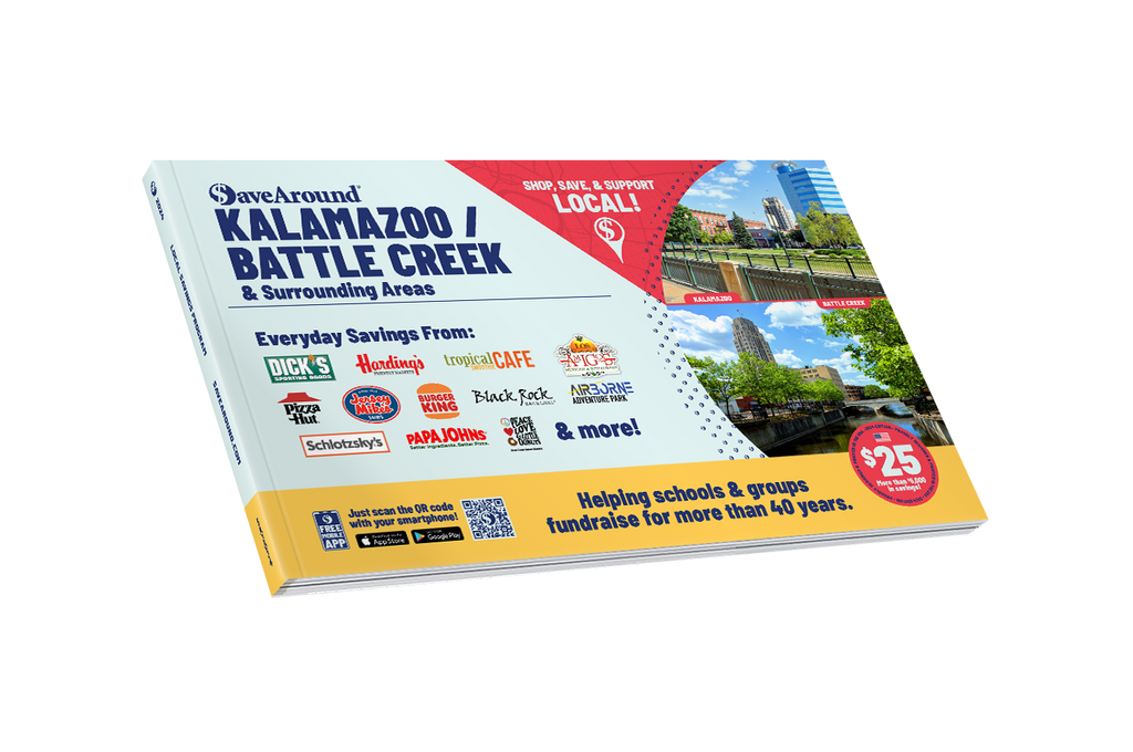 2024 Kalamazoo / Battle Creek & Surrounding Areas SaveAround® Coupon Book