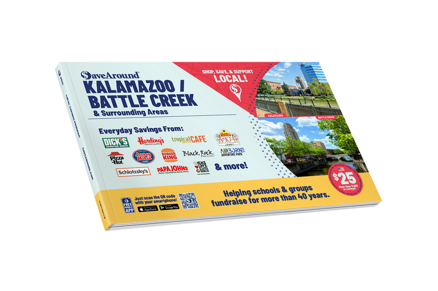 2024 Kalamazoo / Battle Creek & Surrounding Areas SaveAround® Coupon Book