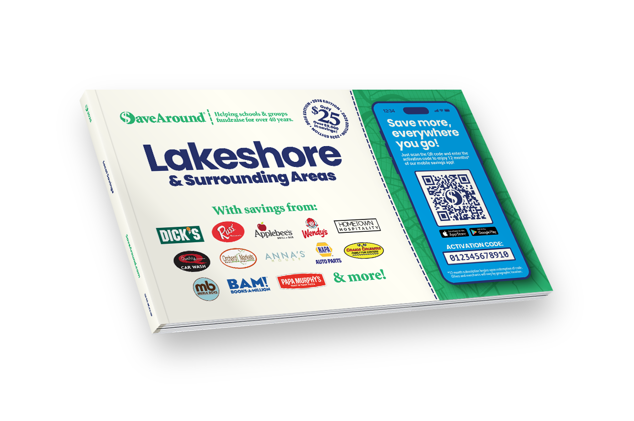 2026 Lakeshore & Surrounding Areas SaveAround® Coupon Book