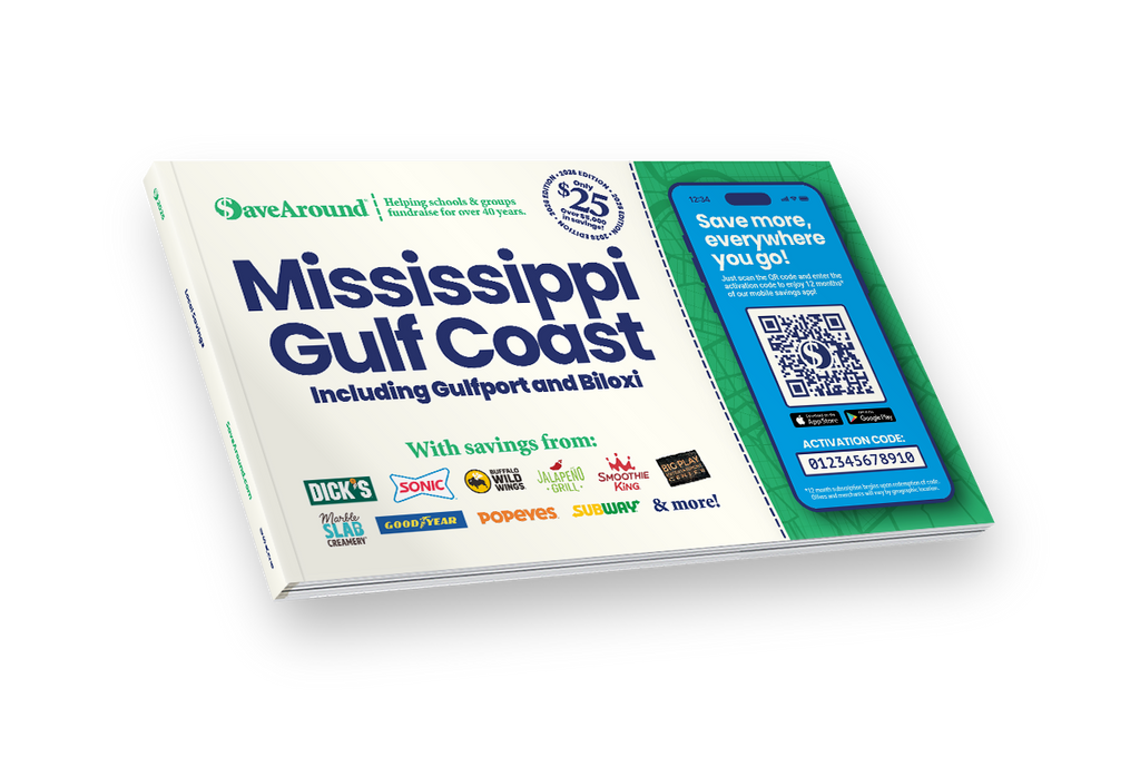 2026 Mississippi Gulf Coast SaveAround® Coupon Book