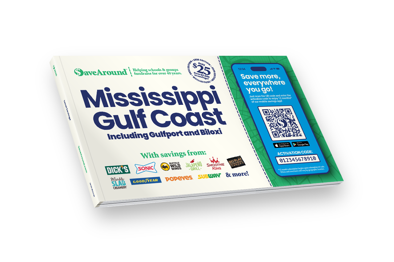 2026 Mississippi Gulf Coast SaveAround® Coupon Book