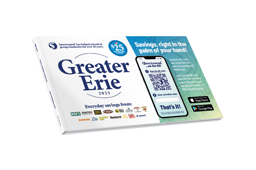 2025 Greater Erie SaveAround® Coupon Book