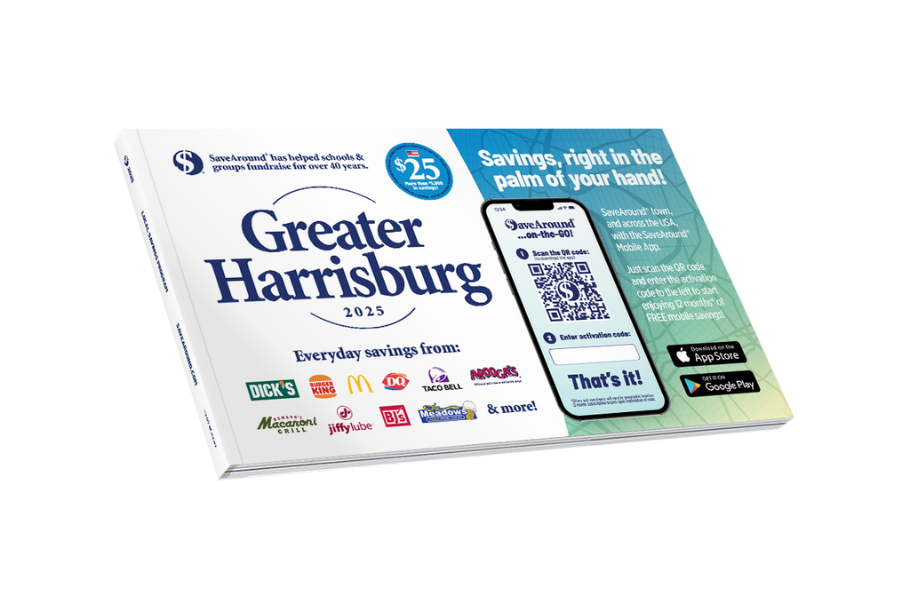 2025 Greater Harrisburg SaveAround® Coupon Book