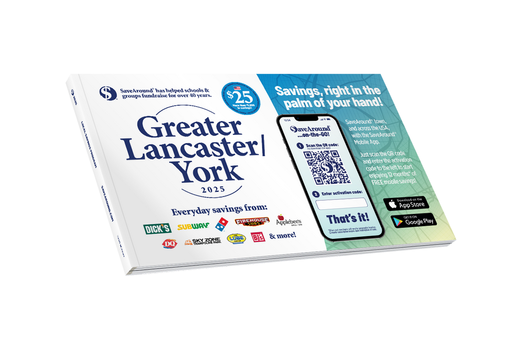 2025 Greater Lancaster / York SaveAround® Coupon Book