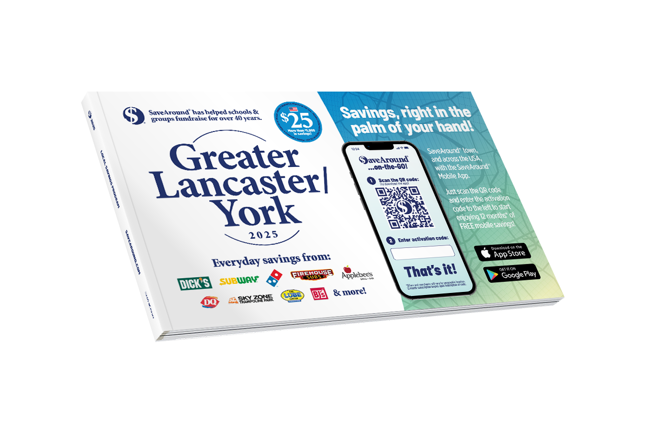 2025 Greater Lancaster / York SaveAround® Coupon Book