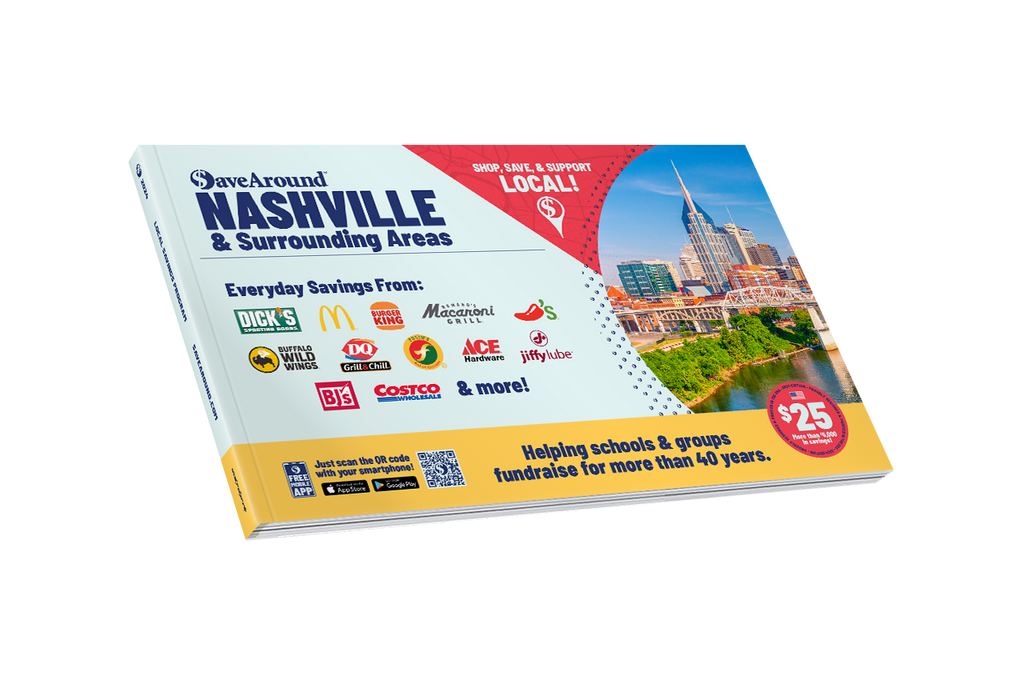 2024 Nashville & Surrounding Areas SaveAround® Coupon Book