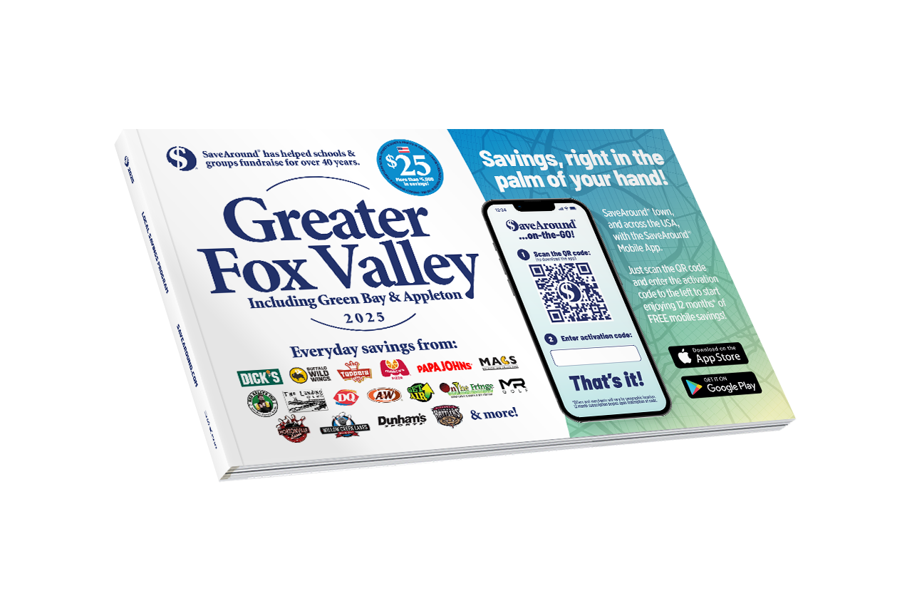 2025 Greater Fox Valley SaveAround® Coupon Book